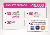 PAQUETE PREPAGO DE $10,000